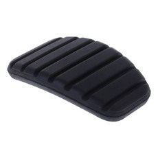 Car Brake Accelerator Pedal Cover compatible with Renault Megane Laguna Clio Kango Scenic CCY Rubbe, 검은, 흑색의, 1개, 사이즈 이미지 참고
