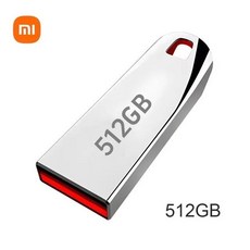 샤오미 호환 2TB USB 3.2 금속 플래시 드라이브 고속 PENDRIVE TB 5 2GB 256GB 휴대용 방수 MEMORIA U 디스크, 07 Silver-512GB