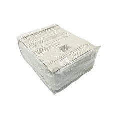 Therapist's Choice 프리미엄 플란넬 시트 3피스 세트 마사지 테이블용 플랫 시트 매트리스 커버 및 포함(화이트) 205356, 화이트