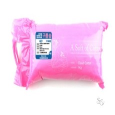 쏨숭 구름솜 1kg 1개입 쿠션충전