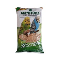앵무새먹이 마니토바 사랑앵무 잉꼬 사료 1kg, 1개