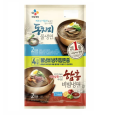 CJ 동치미 물냉면&비빔냉면, 691.2g, 3개
