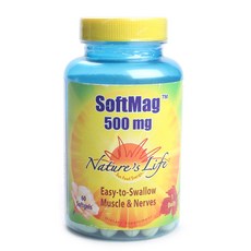 Nature's Life Softmag 500 毫克 60 粒軟膠囊, 1個, 60 件