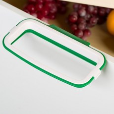 싱크대 음식물 쓰레기 비닐봉지 걸이 주방 정리 홀더 클립, 1개, 싱크대비닐홀더-단품