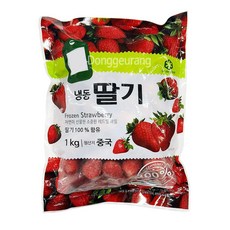 재호식품 무가당 냉동딸기 1kg x 5개