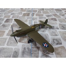 Corgi 1/72 Curtiss P-40B Warhawk 二戰美軍陸航隊塗裝 珍珠港事變80周年紀念模型, 1個