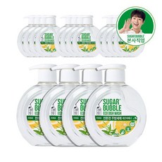 슈가버블 친환경 주방세제 레몬버베나 용기, 470ml, 16개