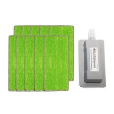 모아리빙 칠판지우개 본체 +극세사 지우개 리필패드 10매 SET, 물지우개 본체+고급형(그린)10P