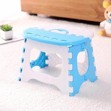 의자 만화 접이식 방지 플라스틱 주황색 스테핑 미끄럼 스텝 경량 원형스툴 빨간색 로우, 푸른 색