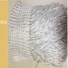 비즈문발 커튼 구슬 파티션 인테리어 현관 장식 가림막, 너비 1m x 높이 2m화이트