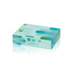 MEDIHAND 美恆 NBR蘆薈手套 無粉低敏配方, M號, 100個