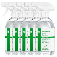 대용량 뿌리는 손소독제 스프레이 손세정제 500ml 5개