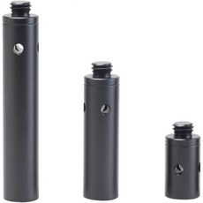 니츠 15mm 로드 38인치 나사 1인치2인치3인치 (3개 세트) 알루미늄 합금 암수 R1538KIT, 니츠 15mm 로드 38인치 나사 1인치2인치3인치 (