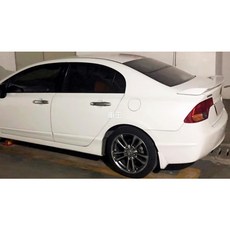 車王汽車精品百貨 本田 HONDA CIVIC 8代 IS款 賽道版尾翼 壓尾翼 定風翼 導流板