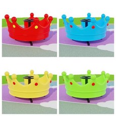 놀이터 그네 키즈카페 카페 레드 대형 놀이기구 야외, A. 크라운 6인 115x70cm, 1개