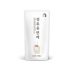 오늘의 쉼표 세제 리필형 섬유유연제 액체세탁제제 다목적세정제 곰팡이 찌든때, 섬유유연제 300ml, 5개