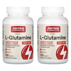 자로우포뮬러스 2개X L-글루타민 1000mg 100정, 2개