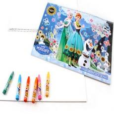 가온로그 겨울왕국 스케치북 수채화종이, 2000스케치북