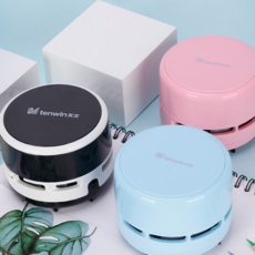 데스크 지우개가루 책상 무선 미니 청소기 DD-11324, 핑크