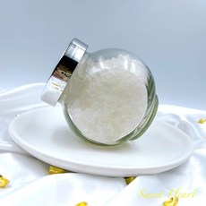 Sweet Heart 田芯好物 罐裝粗鹽水晶消磁淨化專用 新居住宅淨化 200克密封罐 現貨, 3個, 罐裝200克粗鹽, 1L