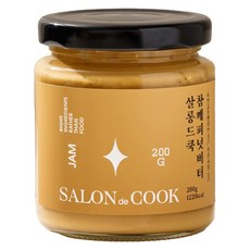 살롱드쿡 참깨피넛버터 땅콩, 1개, 200g