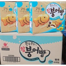 오리온 쫀득쫀득 참 붕어빵 348g 24개입, 24개