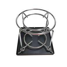 휴대용 미니 가스 스토브 커피 메이커 차 브루어 모카포트 멋진 스토브 AKIRA 브랜드 식기류 커피 액세서리, 02 스토브 랙