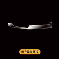 RONE Audi RS3 21-25 TPU 內飾保護膜, 1個, RS3儀表,亮面膜(透明增亮)