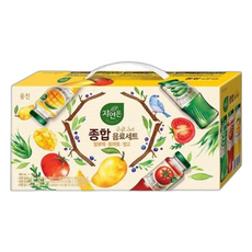 웅진 자연은 종합(알토망) 과일음료 병주스, 180ml