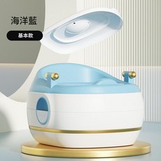 三合一兒童坐便器 嬰幼兒便盆 寶寶便器, 藍色硬墊款