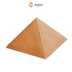 【Aqive】銅製金字塔 (撓場科學、空間淨化、冥想、能量場、覺察、神秘、能量、除穢)-高雄實體店面展售體驗, 1個
