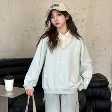 女童假兩件衛衣春秋新款2025秋季上衣女中大童打底衫學院風POLO衫