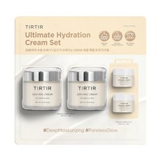 TIRTIR 高保濕乳霜組 (100ml X 2入 + 15ml X 2入), 1組