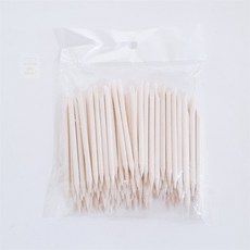 끄니스토어 네일 우드스틱 7.5cm 100개입 스케일링 네일아트스틱