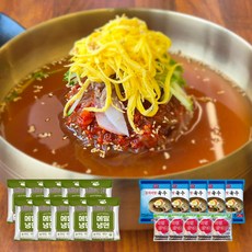 자연맘스토리 메밀 물비빔냉면 10인분 / 면1인분 10봉+육수 5봉+비빔장 5봉, 1개