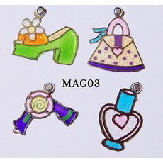 MAG03 時尚女性拼布縫紉家飾裝飾品，手工藝品，居家美化，生活品味, 1個