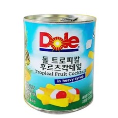 과일 통조림 돌 트로피칼 후르츠칵테일 토핑과일