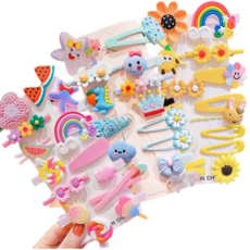 쥬니악세사리 머리핀 파스텔 42종 세트