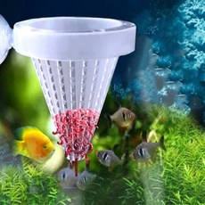 쇼피엔스 어항 피딩컵 수족관먹이급여기, 그린, 1개