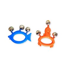 방울소리 손목팔찌 영유아 악기장남감 어린이집 놀이, 1개, 색상 랜덤