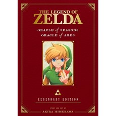 (영문도서)Legend of Zelda: Oracle of Seasons / Oracle of Ages -Legendary Edition- Paperback, Viz Media, English, 9781421589602