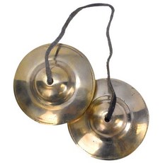 무드라 크래프트 티베트 팅샤 벨 요가 차임 – 플레인 티베트 Mudra Crafts Tibetan Tingsha Bells Yoga Chimes – Plain Tibetan Fin, 솔직한, 2.75인치