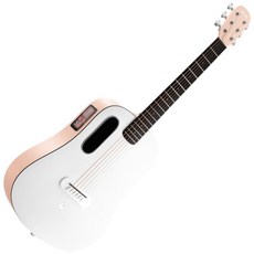 LAVA MUSIC 智能吉他 LAVA ME Play 36吋 粉白色 HPL材質 旅行吉他 兒童音樂啟蒙首選, 1個