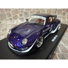 GT SPIRIT Porsche 993 RWB Army Girl 限定彩繪 模型, 1個