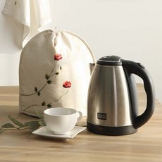 효재 광목 티팟 워머 티 포트 홍차 커피 무선주전자 덮개 티코지, 1개, 없음