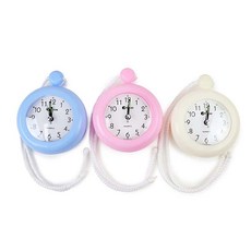 금비가 미니 끈 방수 시계 샤워실시계, 핑크