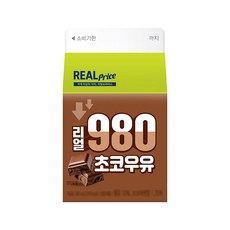 리얼 980 초코우유, 9개, 300ml