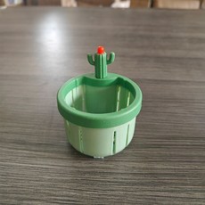 선인장 싱크대 필터망 주방 배수구 남은 음식 쓰레기 필터 dudou-872 ts892, 그린