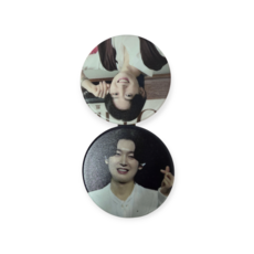 김용빈 원형 손거울 미스터트롯3, 혼합색상, 거울