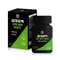삼대오백 msm 식이유황 관절 연골 엠에스엠 글루코사민 2000mg, 60정, 1개